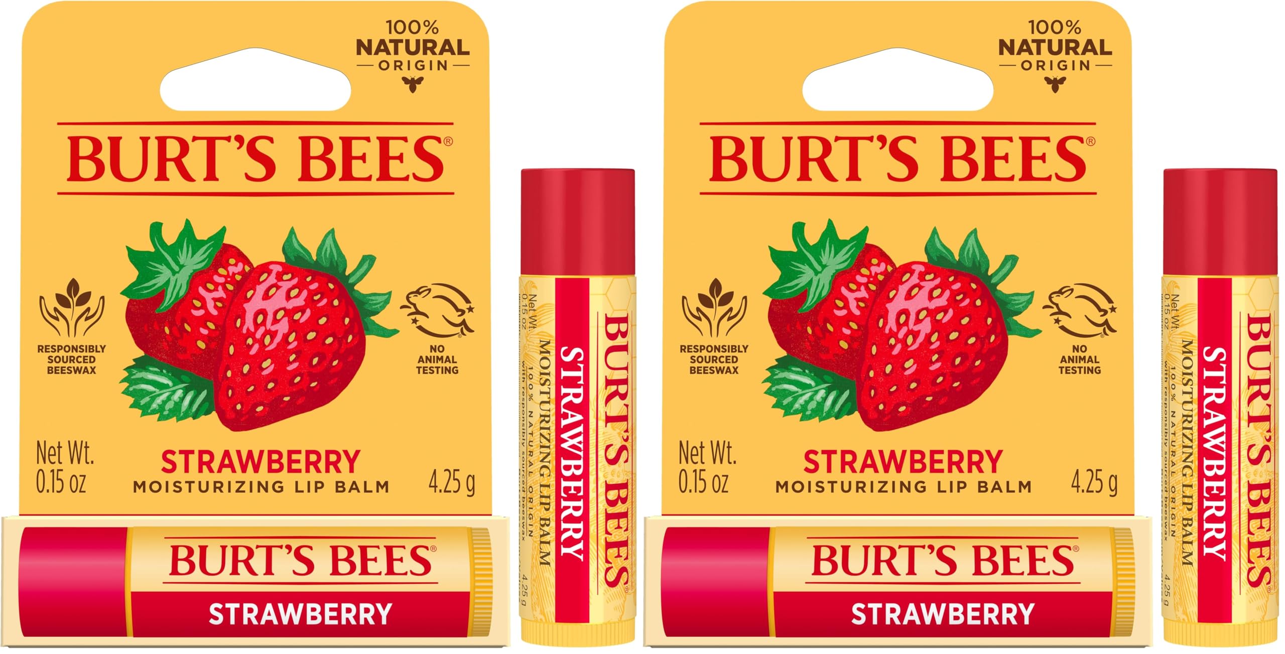 Burt's Bees Chai Lip Balm 4.25g x 6