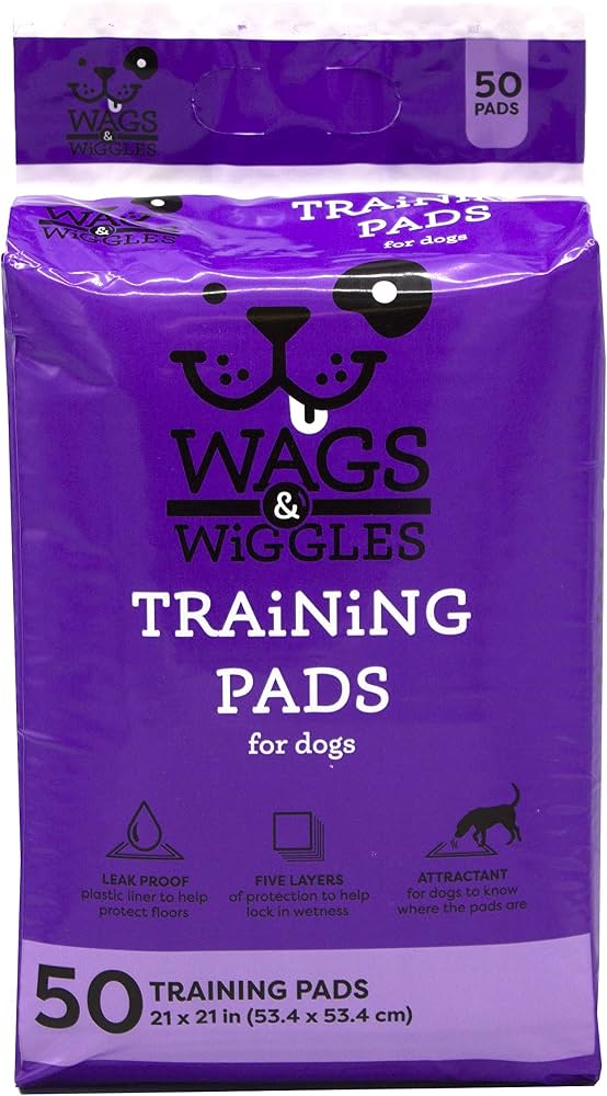 Wags and Wiggles Training Pad 50 Pack