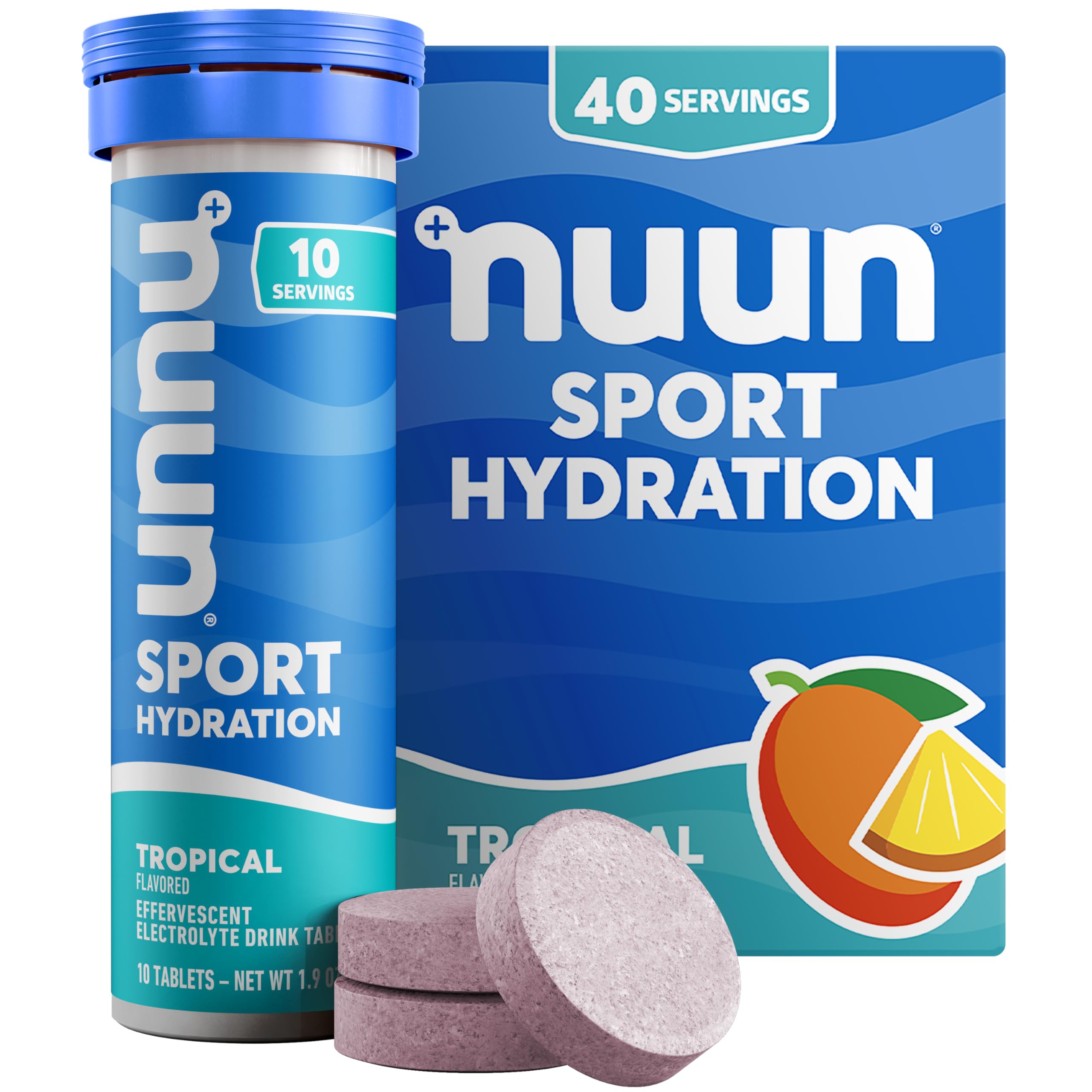 Nuun Active - Tropical Fruit (8 Tubes)