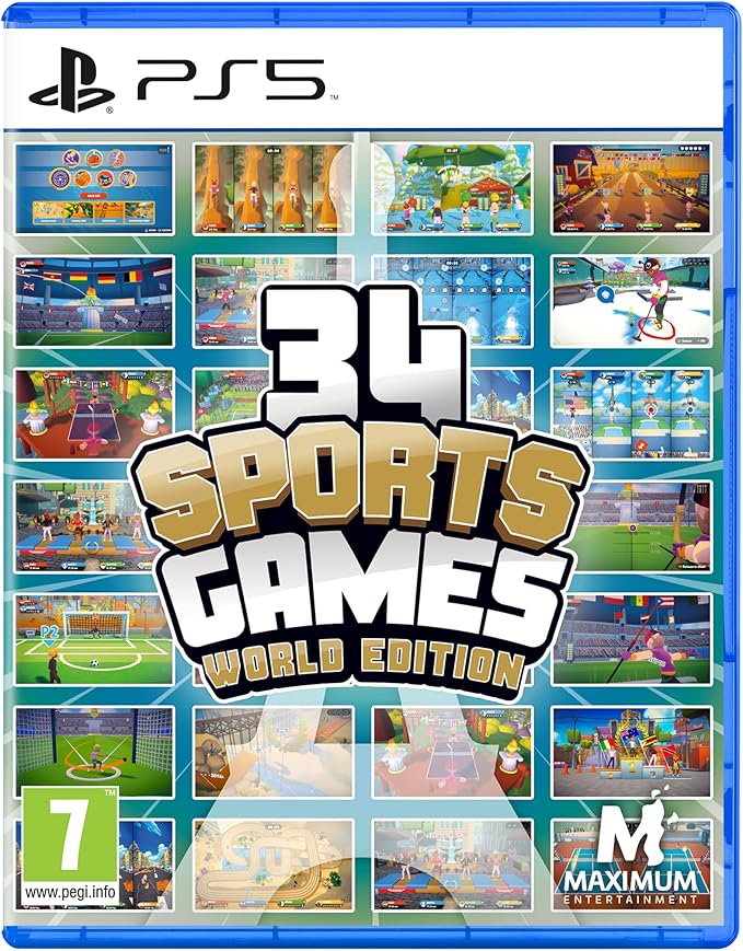 PlayStation PS5 34 Sports Games - World Edition Clear