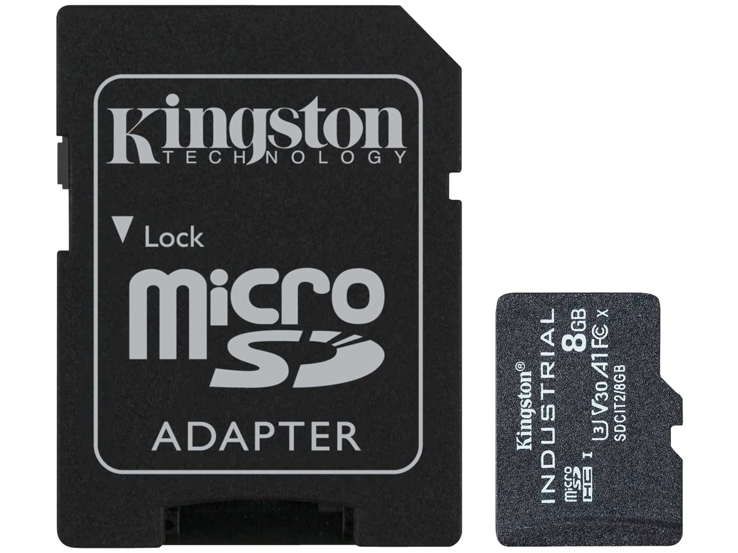 Kingston Industrial 8 GB Class 10-UHS-I (U3) V30 microSDHC