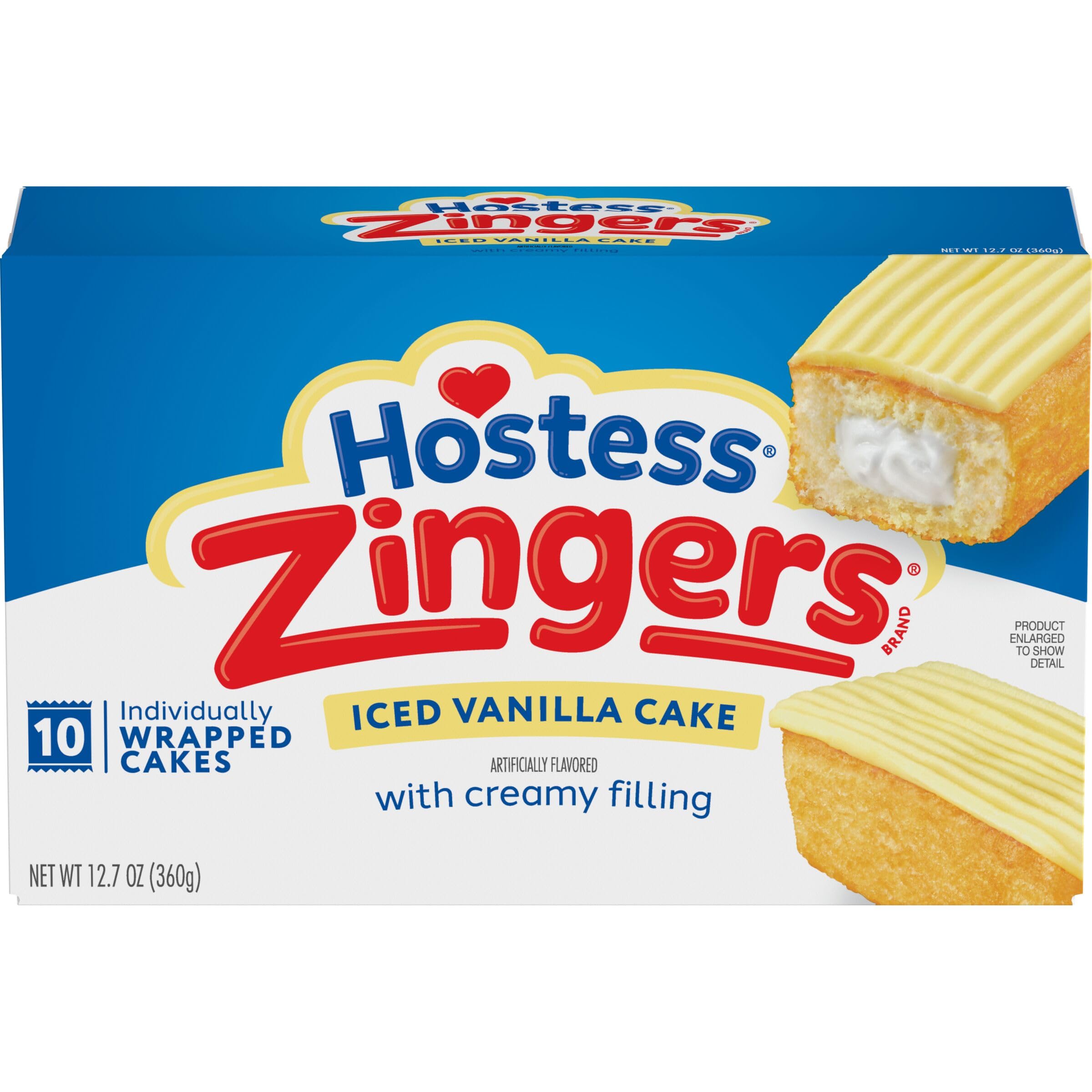 Hostess Iced Vanilla Zingers