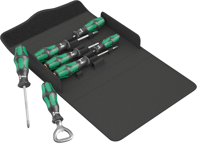Wera 300/7 Kraftform Plus Screwdriver Set 2, 7 Pieces