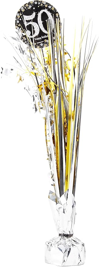 50th Sparkling Celebration Spray Centrepiece