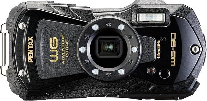 Pentax WG-90 Waterproof Compact Camera - Black