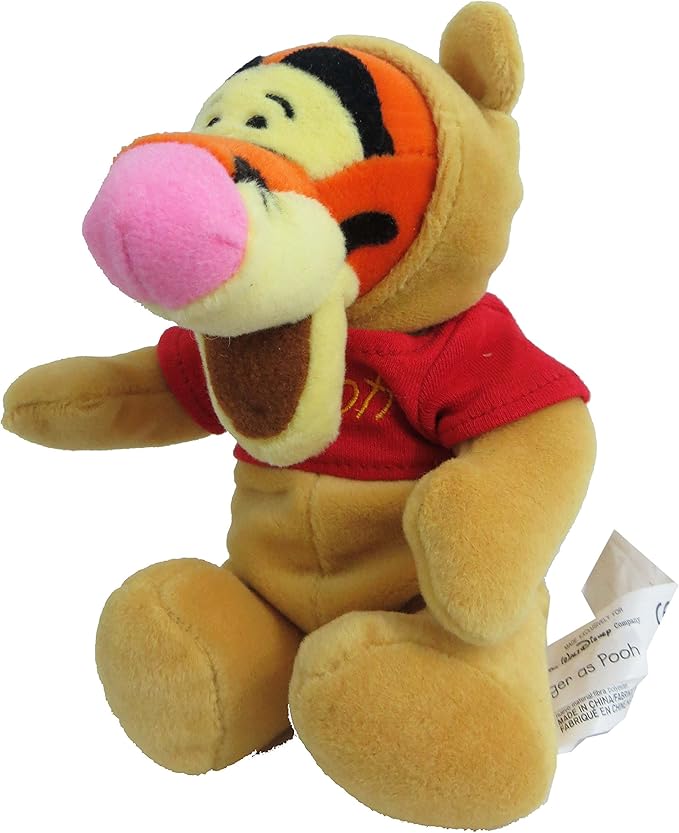 Disney Tigger Plush - Winnie The Pooh - Mini Bean Bag Multi