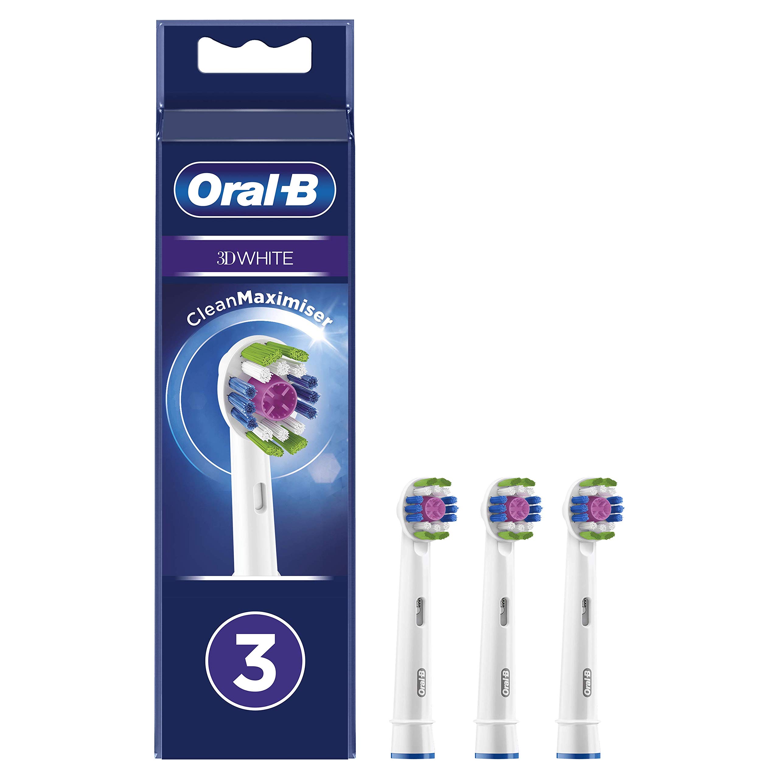 Oral-B 3D White Replacement Brush Head 3 pcs.
