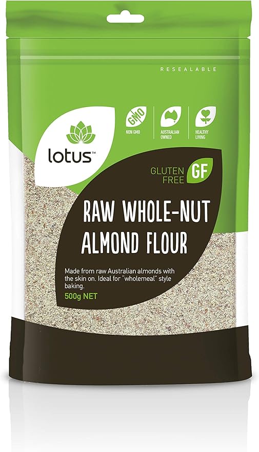 Lotus almond Flour Raw Whole Nut 500g
