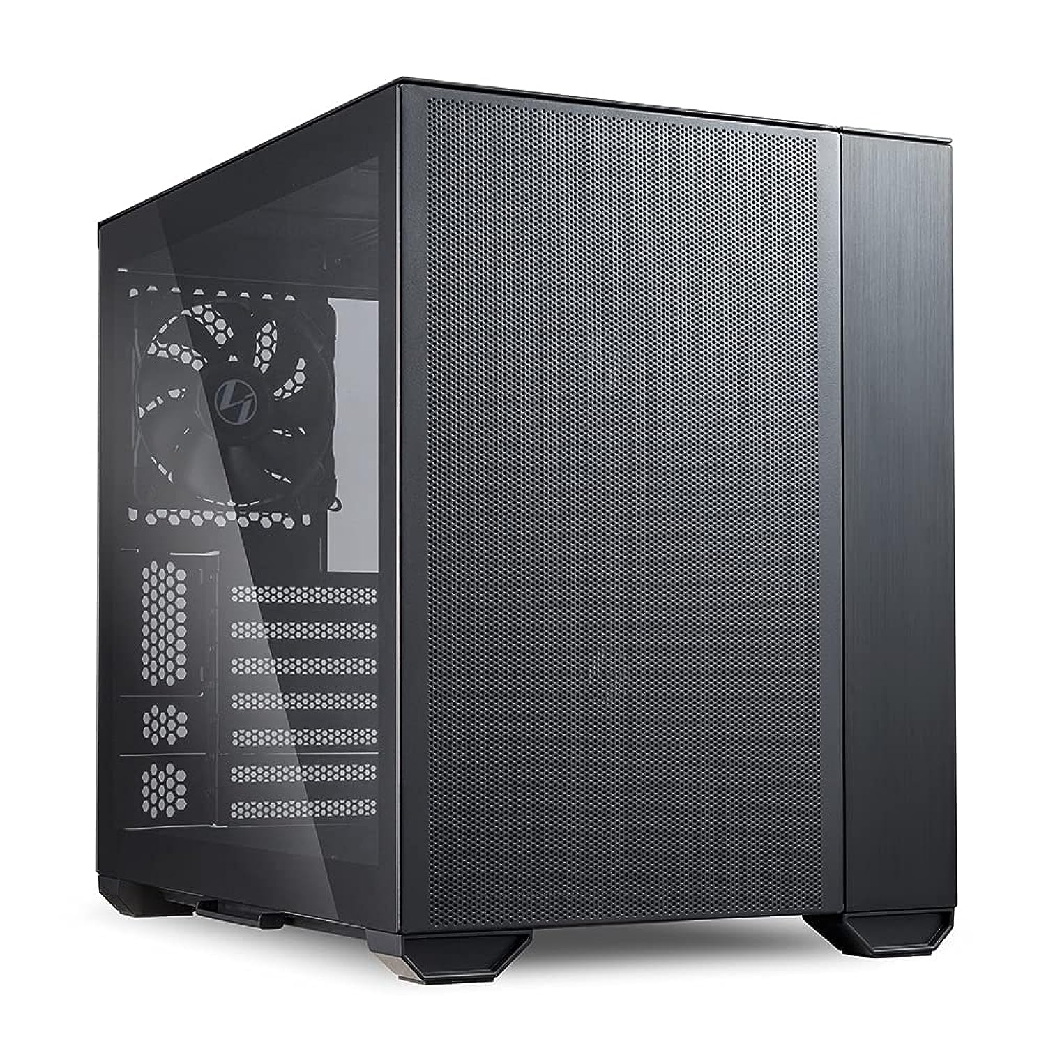 Lian Li O11 Air Mini Tempered Glass Case Black