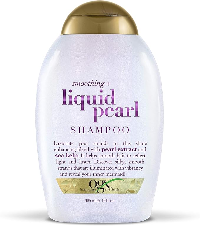OGX Smoothing + Liquid Pearl Shampoo 385 ml