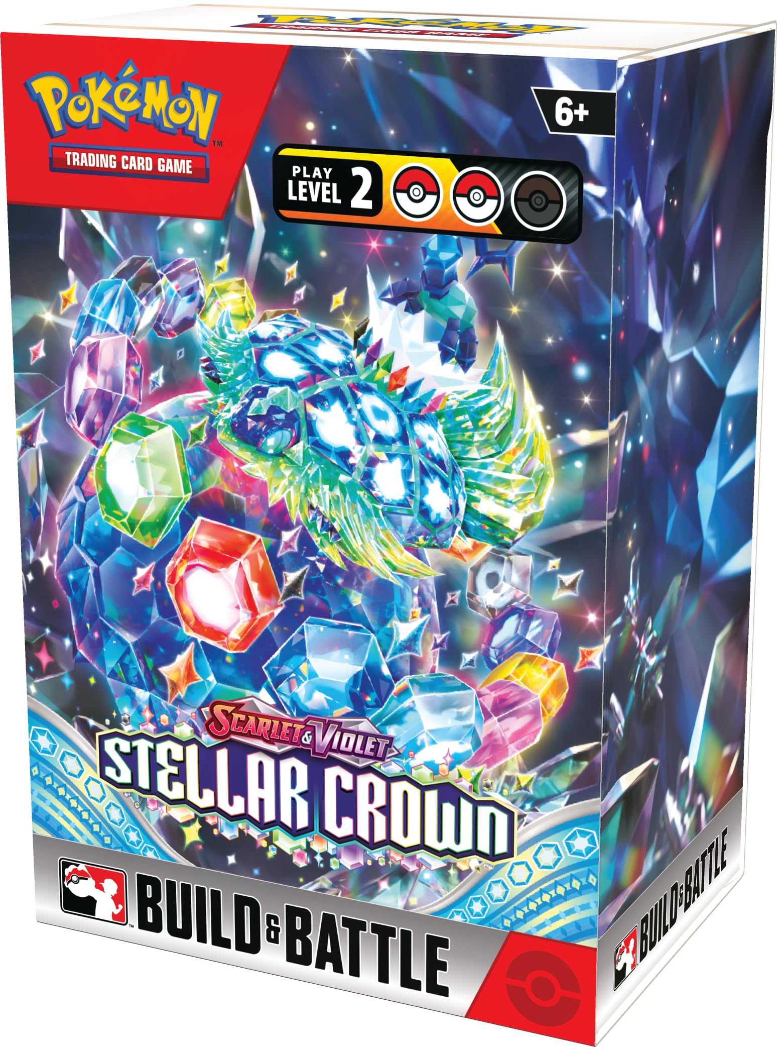 Pokemon TCG - Scarlet & Violet 7 - Stellar Crown - Build & Battle Box