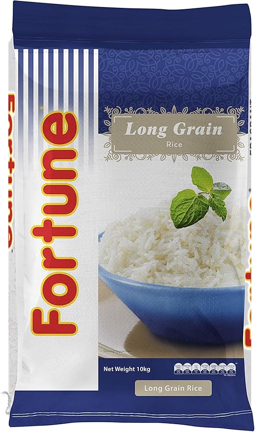 Fortune Long Grain Rice, 10 kg