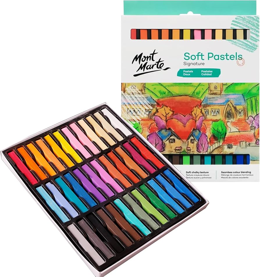 Mont Marte Soft Pastels 36pc