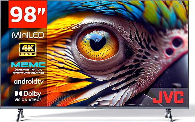 JVC 98 Inch 4K UHD Mini Led Android TV AV-J987145A