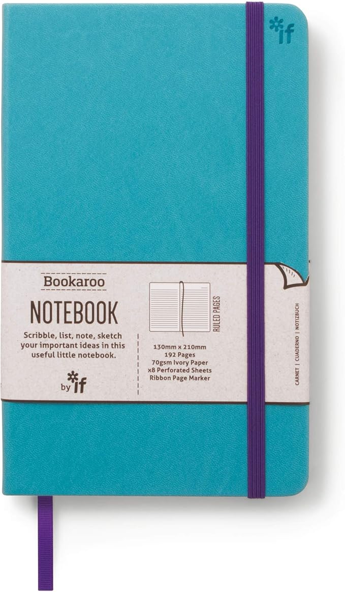 Bookaroo Notebook - Turquoise