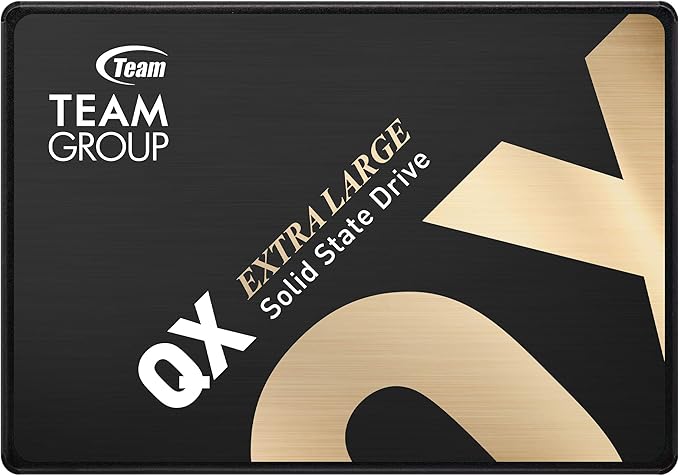 Team Group QX 2.5" 1TB SATA III 3D NAND Internal Solid State Drive (SSD) T253X7001T0C101