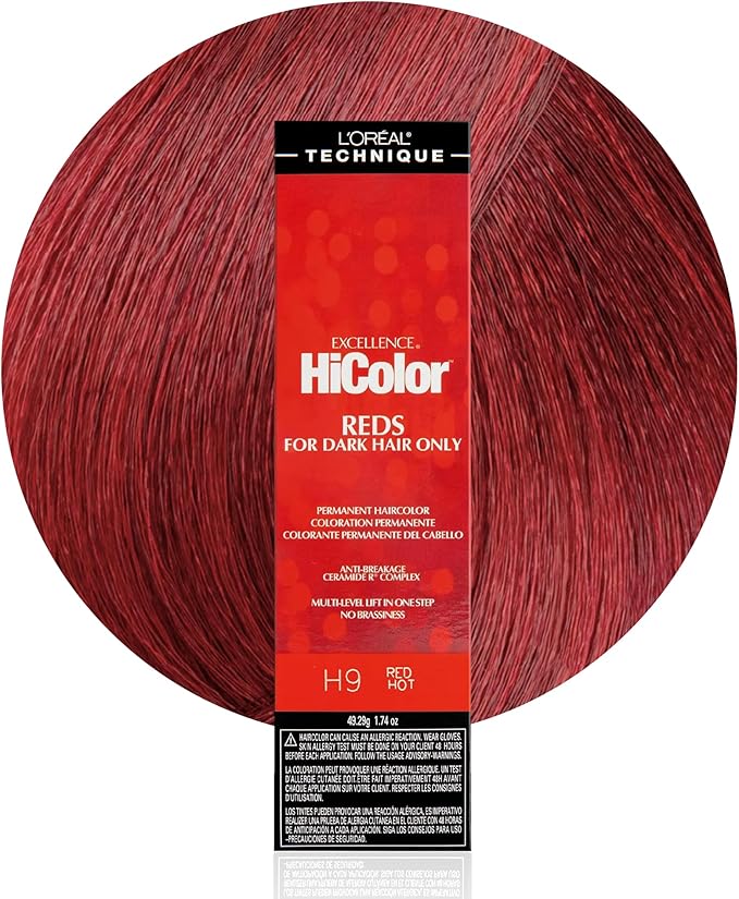 LOreal Excellence Hicolor Red Hot, 1.74 oz (Pack of 2)