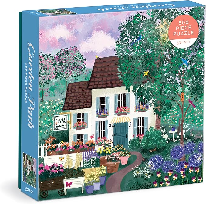 Garden Path 500 Piece Puzzle by Galison