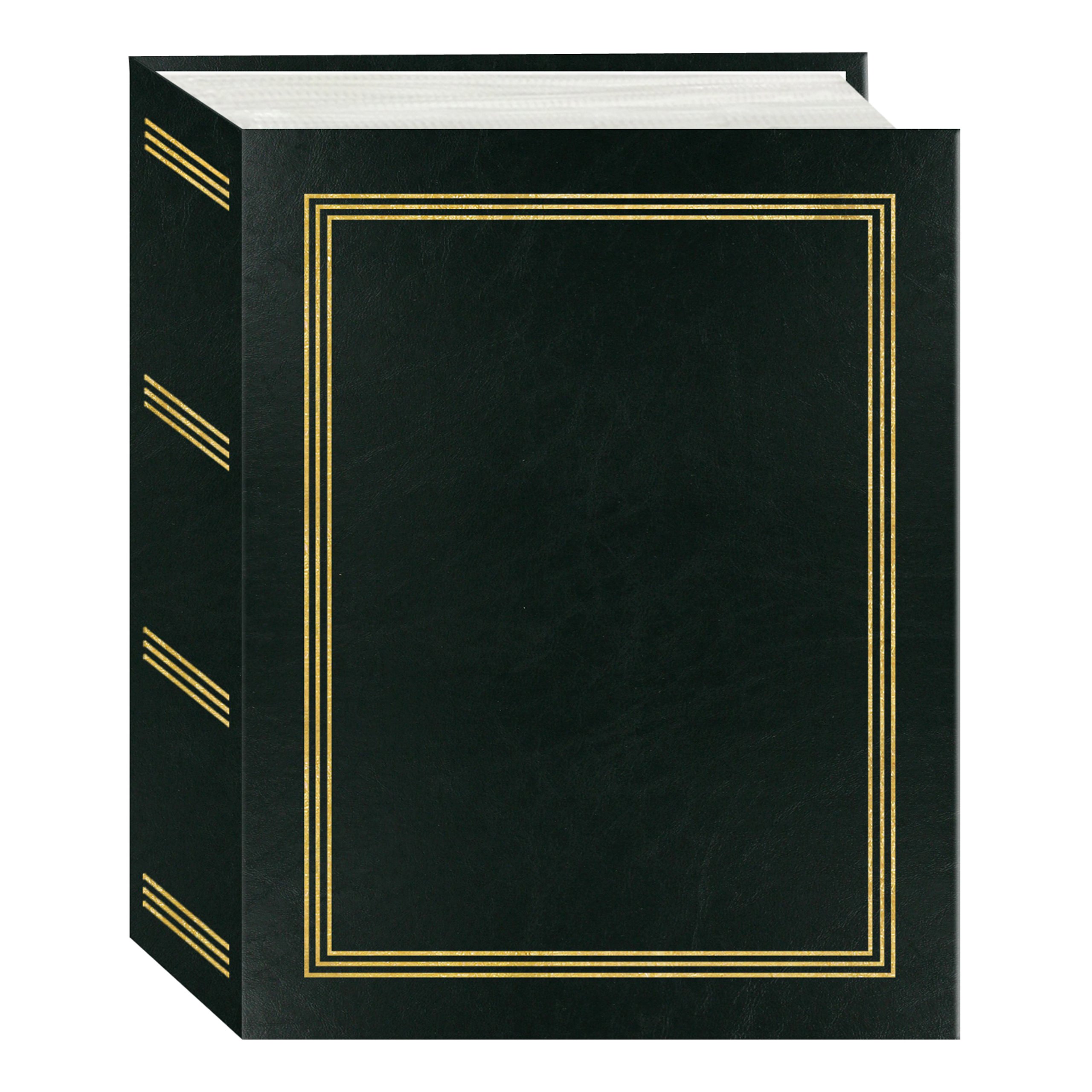 Pioneer Photo Albums Photo Album, Black, 100 Pockets 4"X6"
