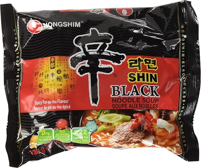 Nong Shim Shin Ramyun Instant Noodle Black 130g