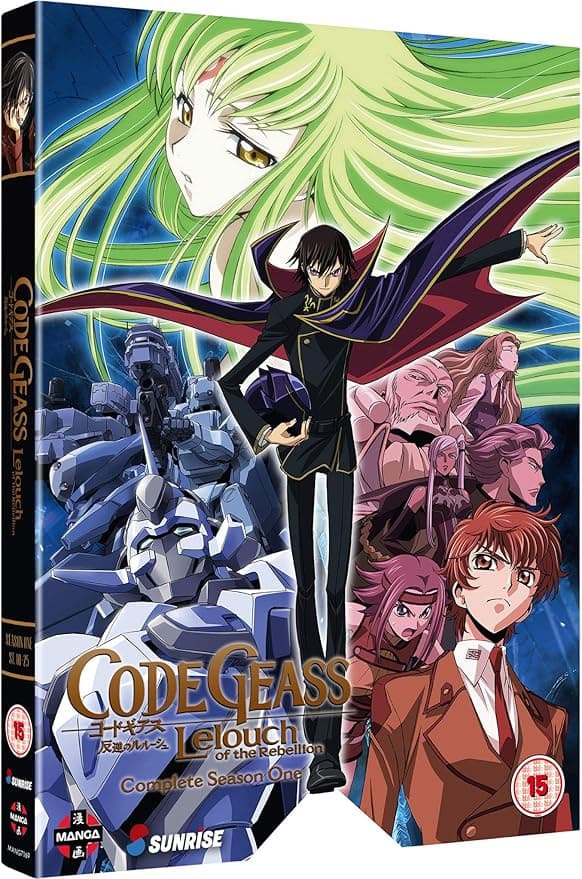 Code Geass: Lelouch of The Rebellion - Season 1 DVD