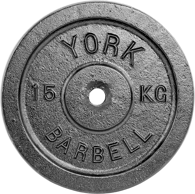 York Fitness 15kg Cast Iron Disc