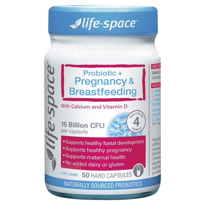 Life Space Probiotic For Pregnancy & Breastfeeding 60 Capsules