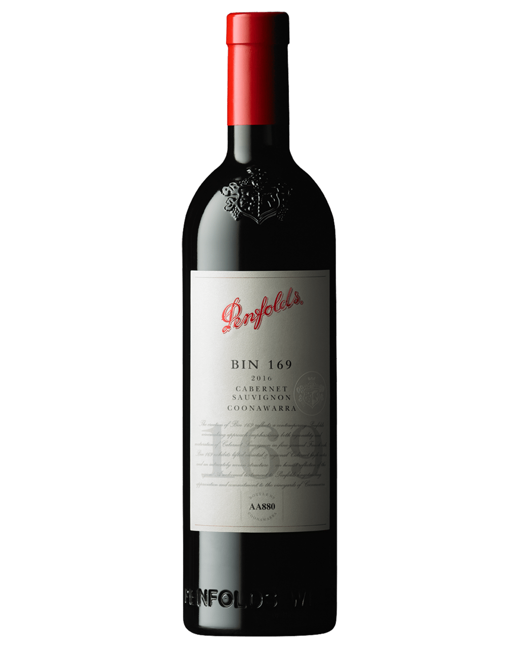 Penfolds Bin 169 Cabernet Sauvignon 2016 Dry Red 750ml Bottle