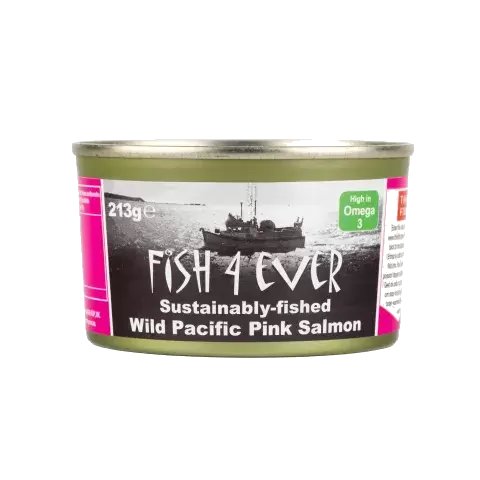 Fish 4 Ever Wild Pacific Pink Salmon - 213g