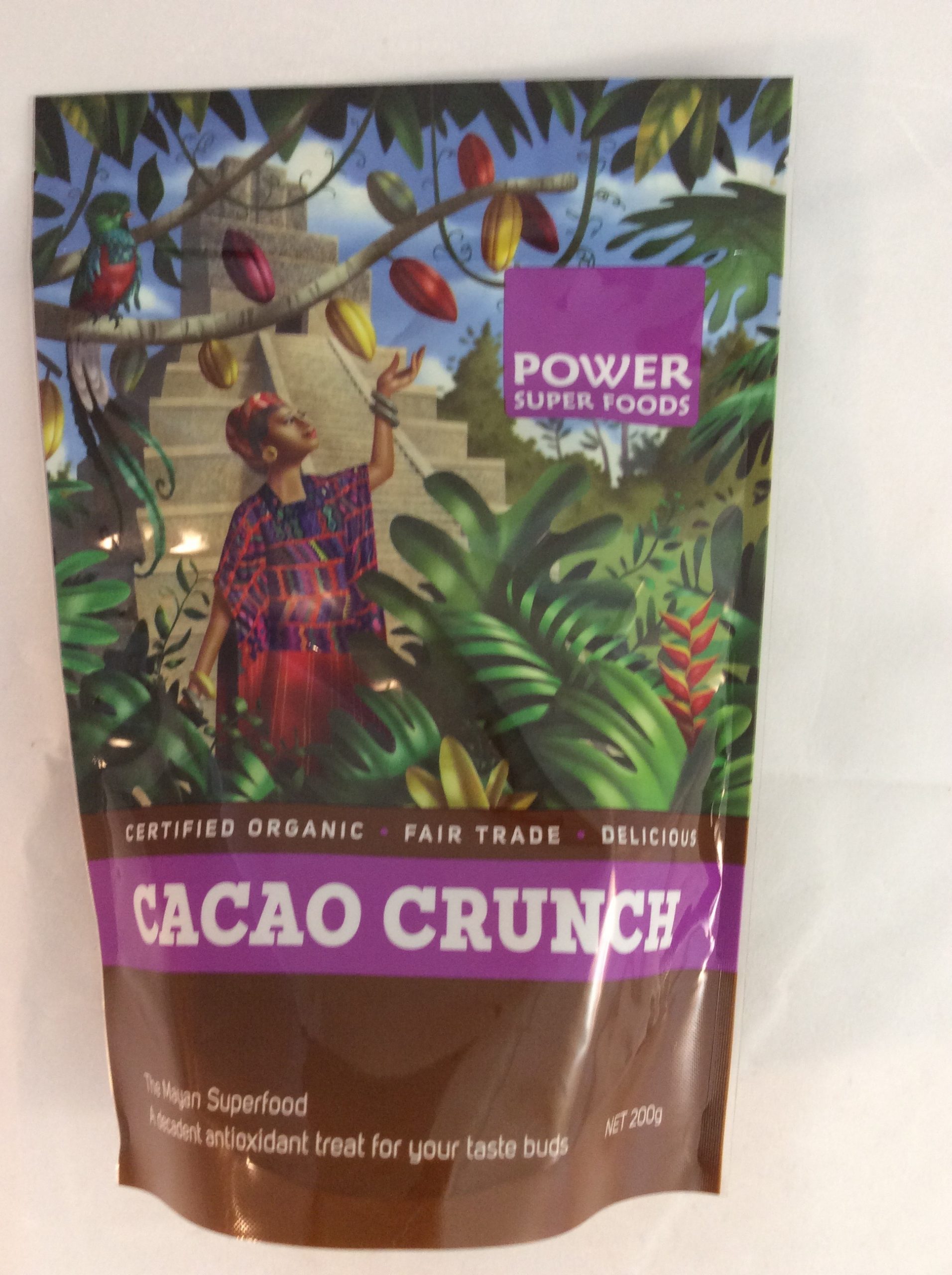 Power Super Foods Cacao Crunch Organic 100g