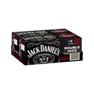 Jack Daniel's Double Jack and Cola 20 Pack, 375 ml
