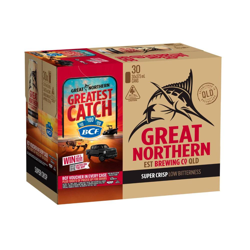 Great Northern Super Crisp Lager Can 375ml