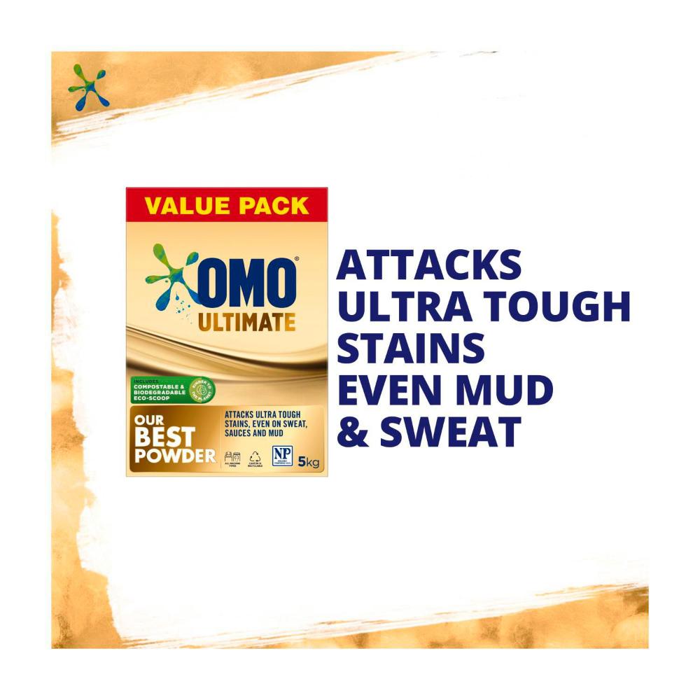 Omo Ultimate Front & Top Loader Laundry Detergent Powder 5kg