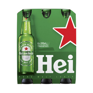 Heineken Lager Bottle 330ml