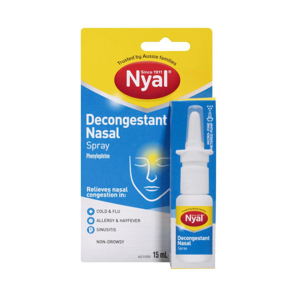 Nyal Decongestant Nasal Spray 15ml