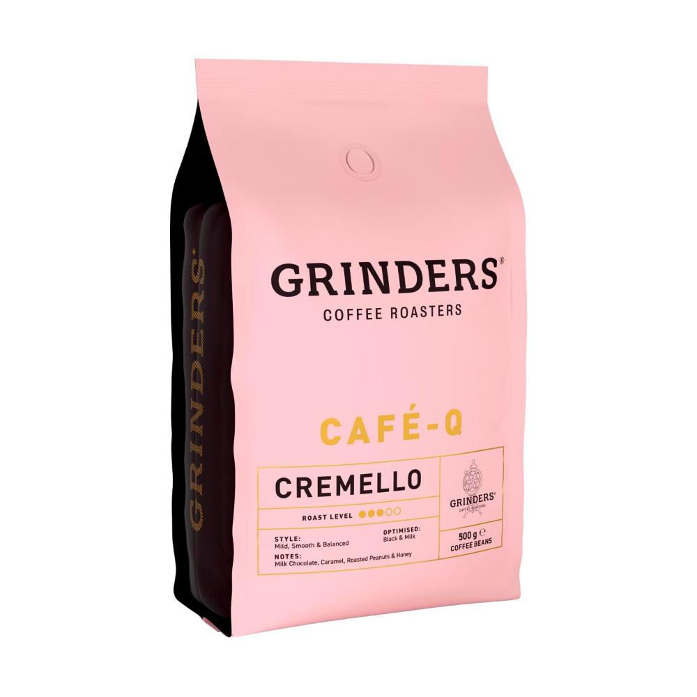 Grinders Cafe Q Cremello Coffee Beans 1kg