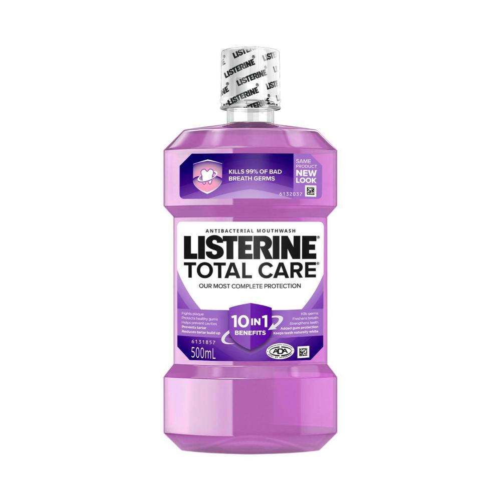 Listerine Mouthwash 500ml Total Care