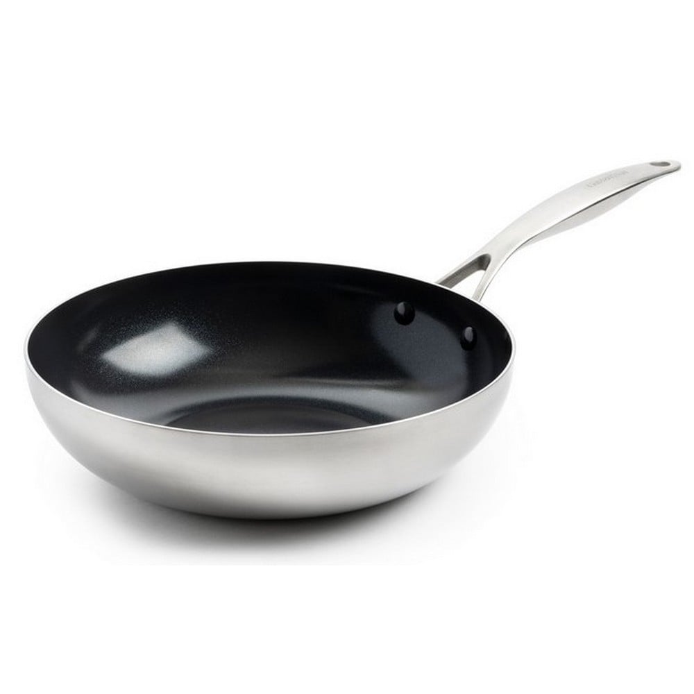 Geneva Wok, Stainless Steel 28cm | GreenPan Australia