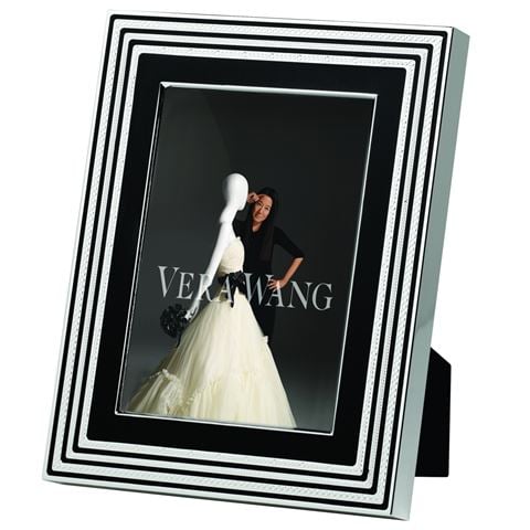 Wedgwood Vera Wang With Love Noir Photo Frame 5"x7"