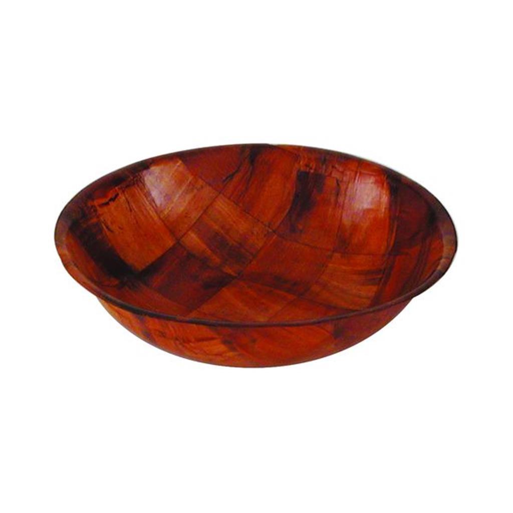 Salad Bowl - Woven Wood, 400mm: Pack of 1