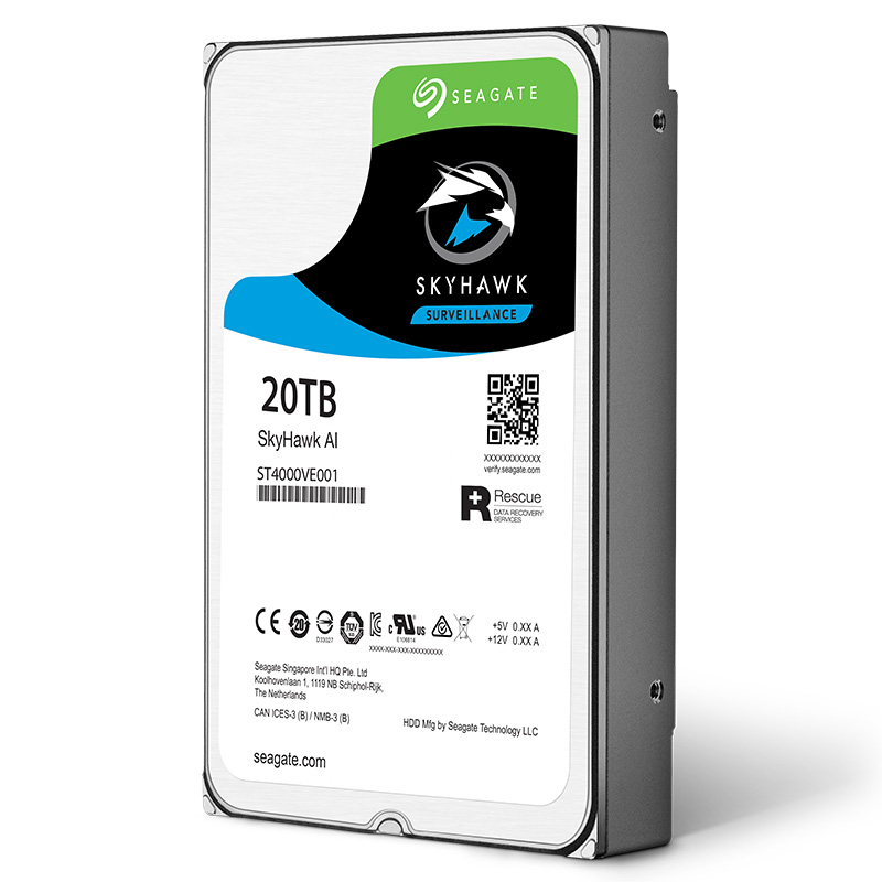 Seagate Skyhawk Ai 20 TB 3.5" Serial ATA III
