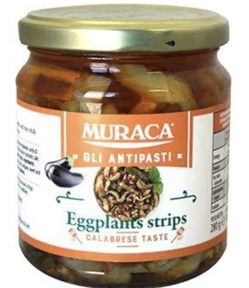 Muraca Gli Antipasti Eggplant Strips 280g