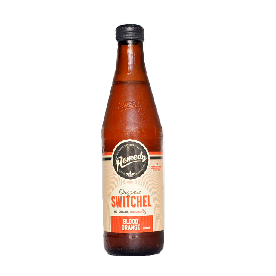 Remedy Kombucha Blood Orange Switchel 330ml