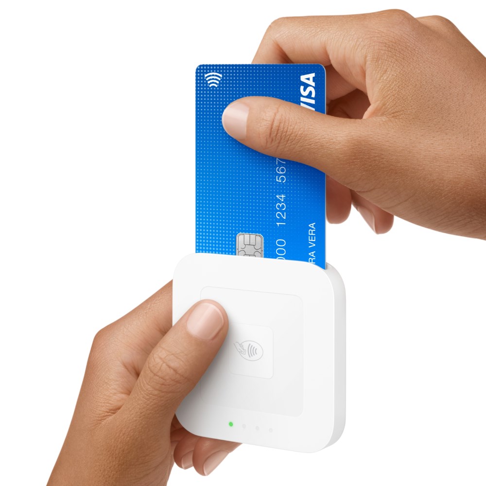 Square Card Reader for Contactless + Chip - Accept Debit and Credit Cards