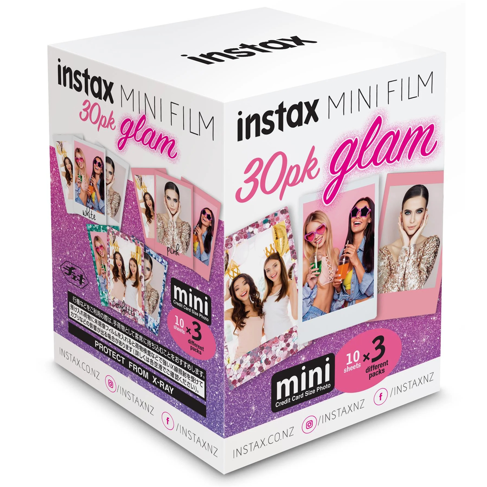 Fujifilm Instax Mini Film 30pk Glam