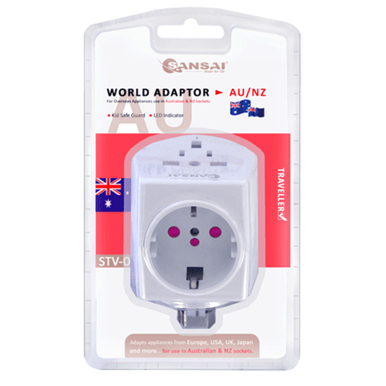 Sansai Universal Travel Adaptor