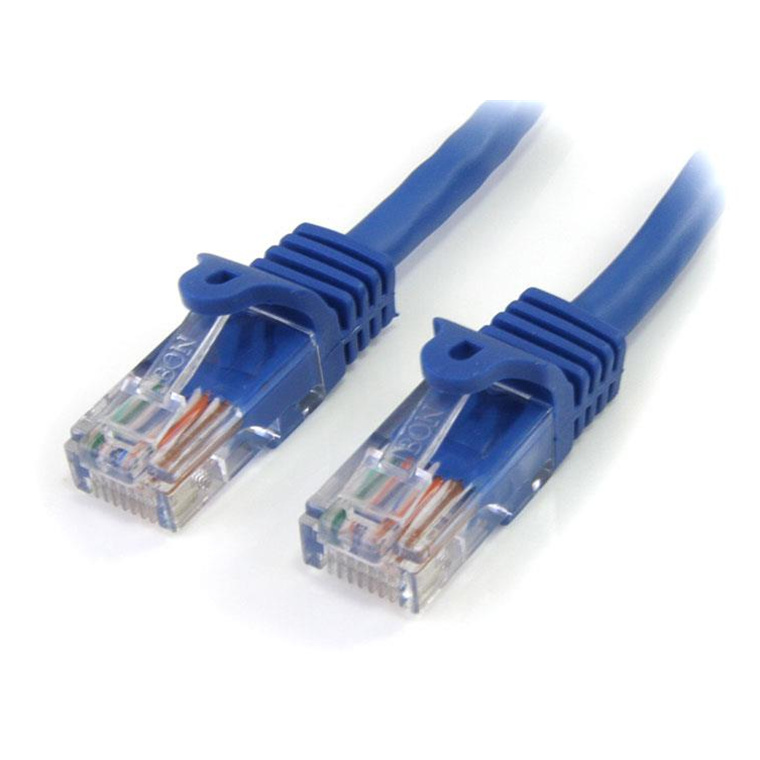StarTech 5m Cat5e Patch Cable with Snagless RJ45 Connectors - Blue
