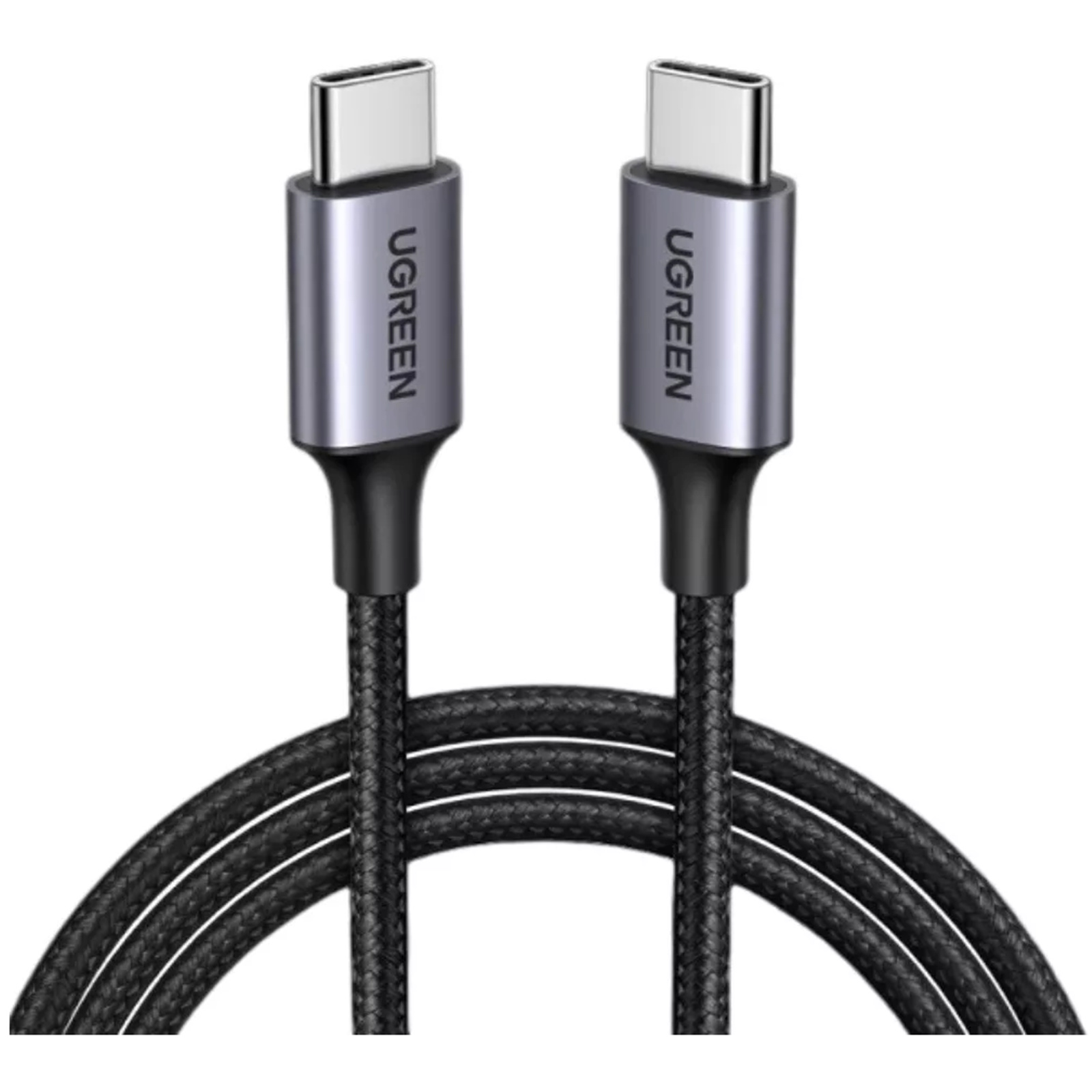 UGREEN 50150 USB-C to USB-C 60W Fast Charging Cable 1m Gray