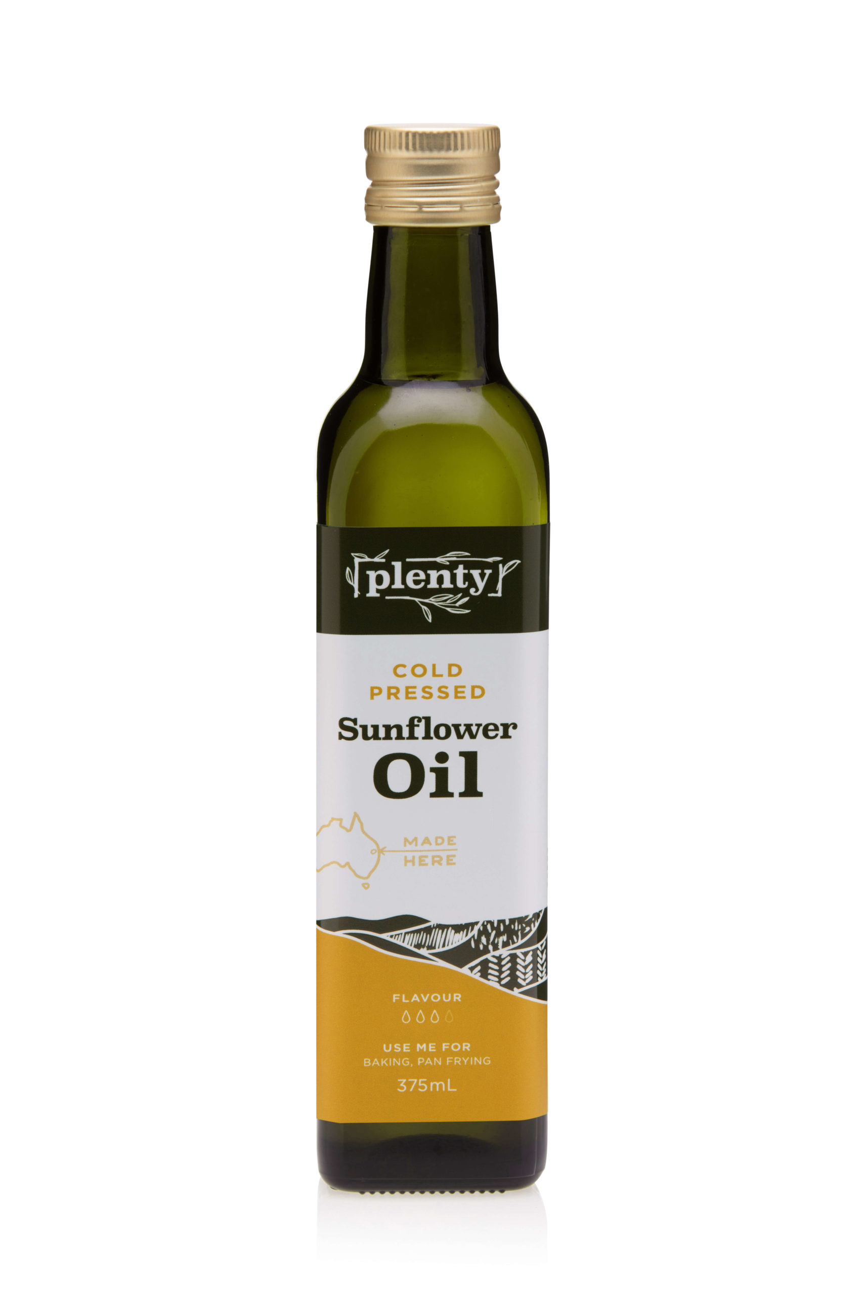 Plenty Cold Pressed Sunflower Oil 375 ml
