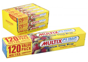 Multix Cling Wrap Plastic Film 90m x 33 cm